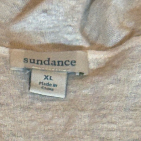 Sundance White XL 100% linen cap,sleeves top w/ a 2.5” ruffle - Picture 4 of 10